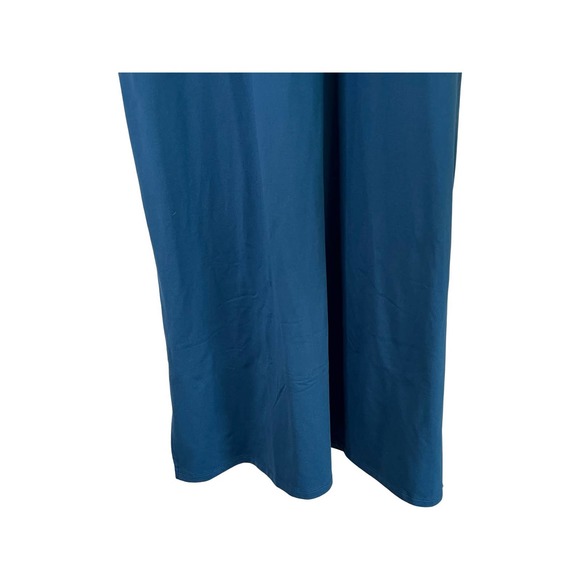 AMBERNOON II by Dr. Erum Ilyas SunSavvy UPF50 Maxi Dress Mallard Blue S - Picture 3 of 5